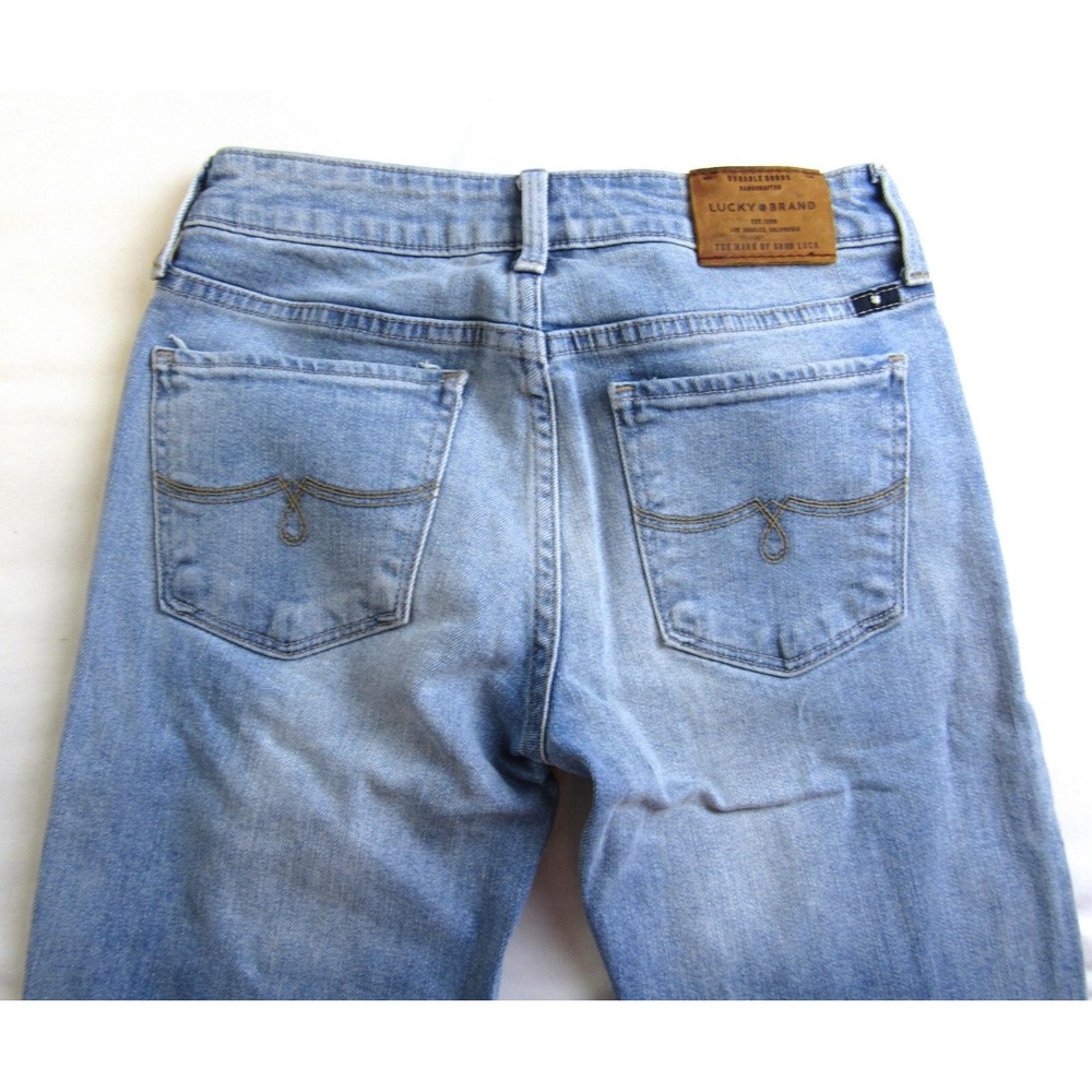 Lucky Brand Jeans Lolita Skinny ORTA Light Bleach Wash Women's Size 00/24 - Picture 4 of 9
